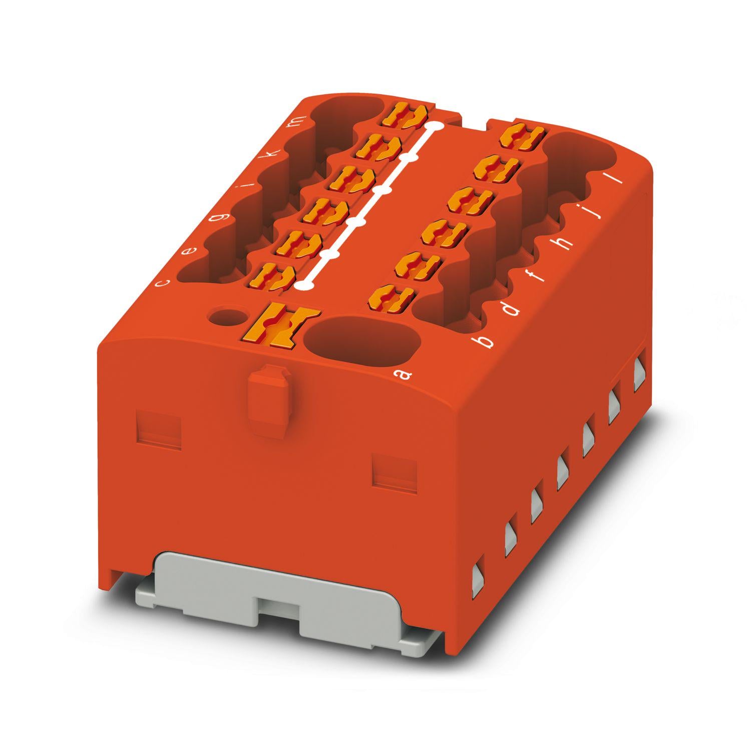 Блок распределительный Phoenix Contact PTFIX 4/12X1,5 RD 450В 17,5A Push-in Красный (1046963)
