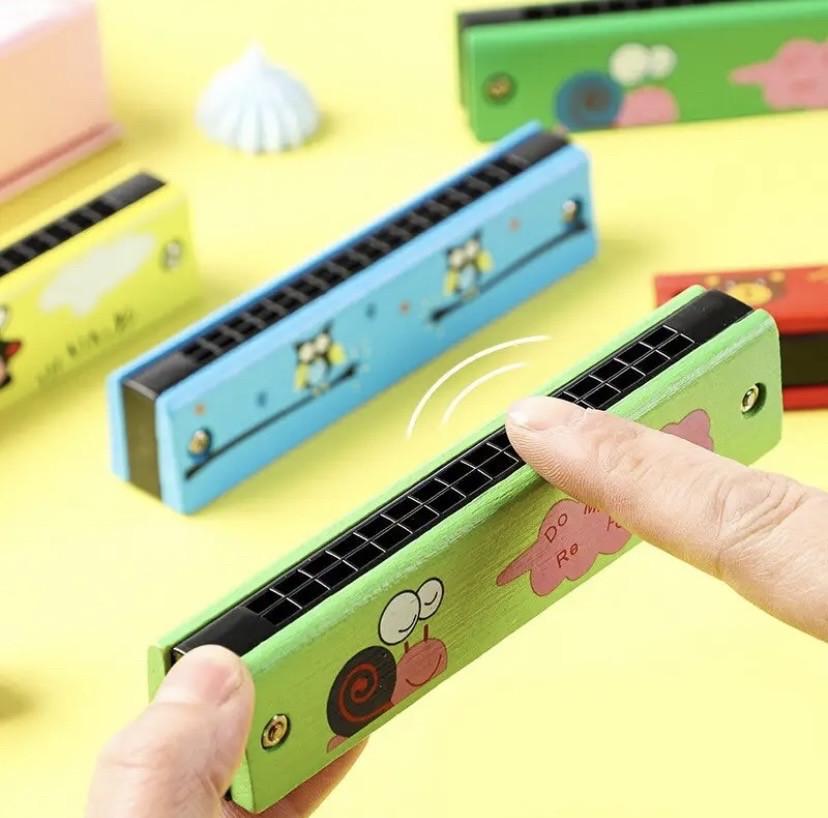 Губная гармошка деревянная Красный (13053374) - фото 9 Губная гармошка деревянная Красный (13053374) - фото 9