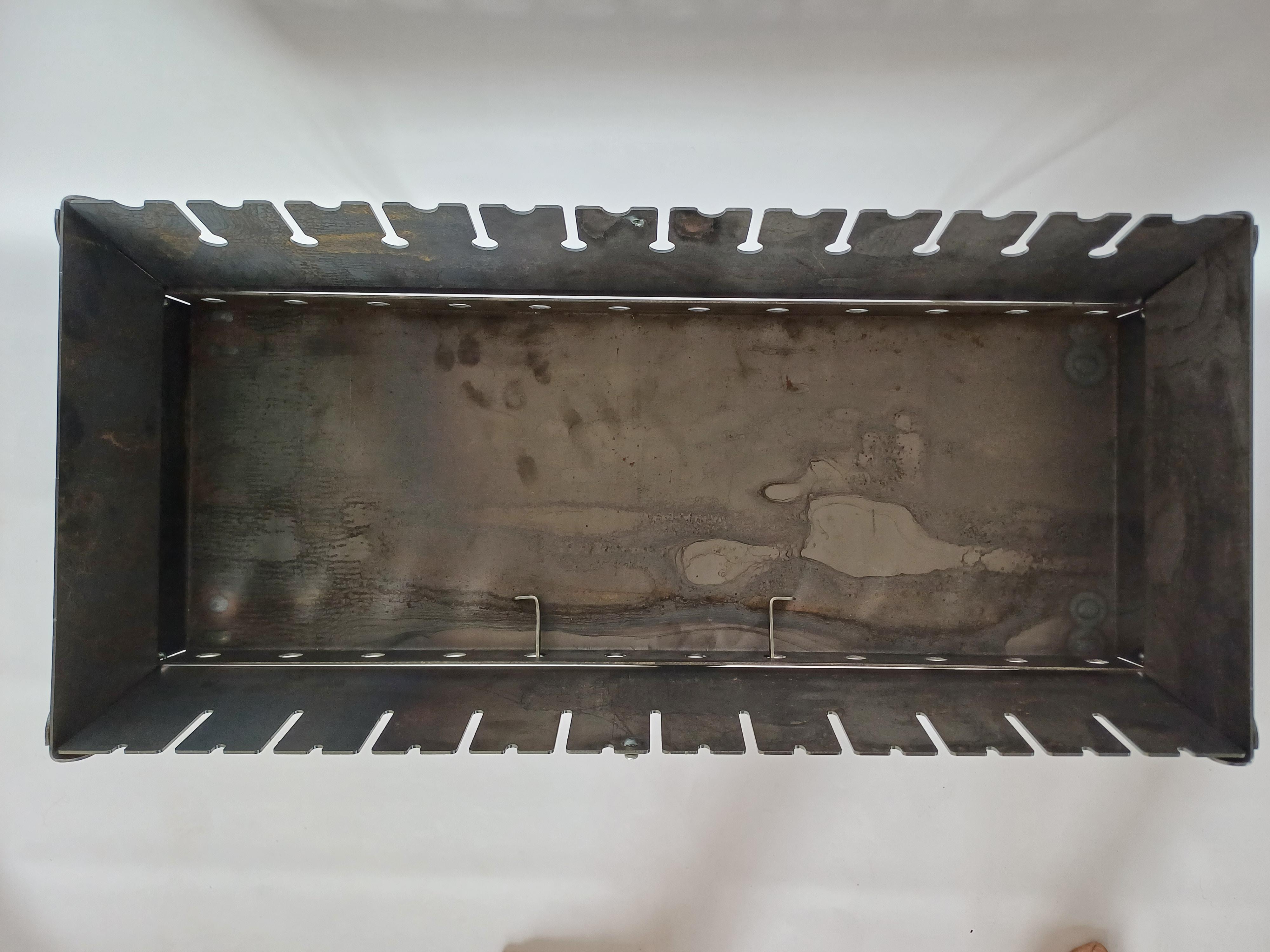 Мангал-валіза на складний 12 шомпурів 2 мм - фото 4 Мангал-валіза на складний 12 шомпурів 2 мм - фото 4