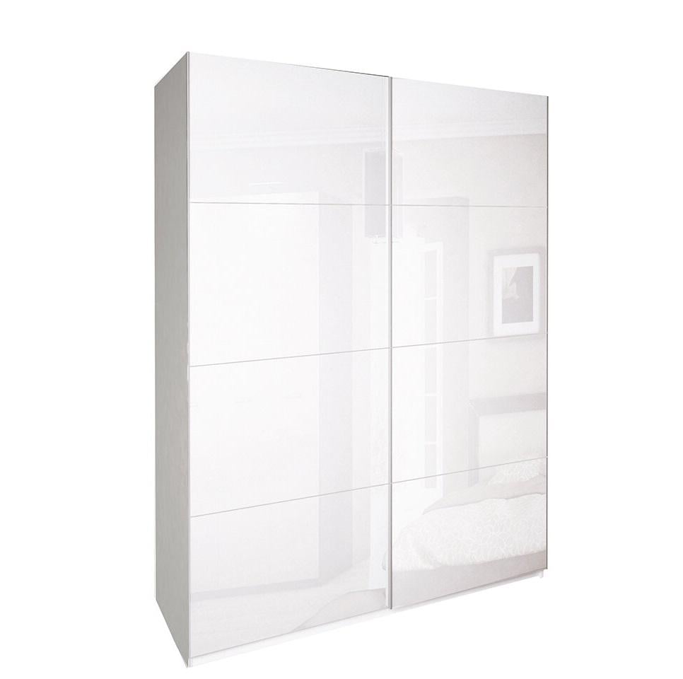 Шафа-купе MiroMark Белла ЛДСП 1,5х2,4 м Білий глянець (BL-83-WB)