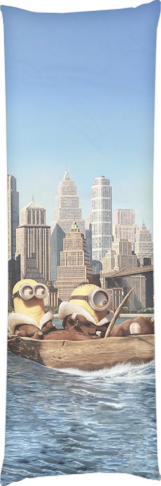 Подушка дакимакура Minions 4 60x180 см (14106181)