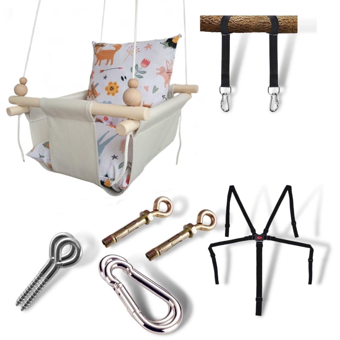 Детская качеля Infancy Индейцы Молочный (9672082)