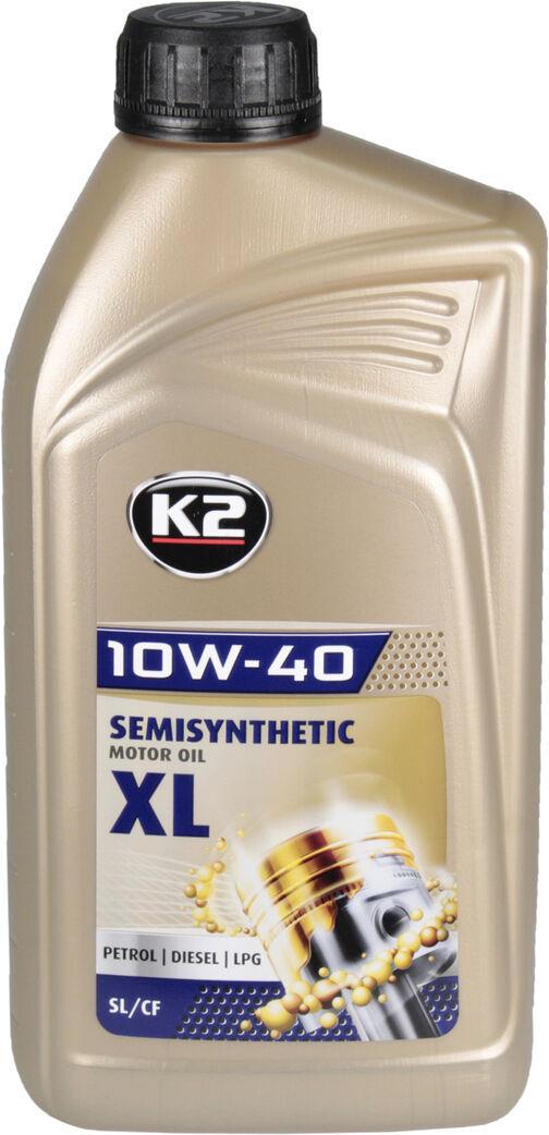 Моторна олива K2 Xl Sl/cf O2041e бензин/дизель 10W-40 1 л (1401294)