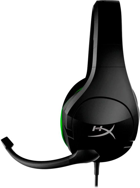 Наушники игровые HyperX CloudX Stinger для Xbox Black/Green (4P5K1AA) - фото 2 Наушники игровые HyperX CloudX Stinger для Xbox Black/Green (4P5K1AA) - фото 2