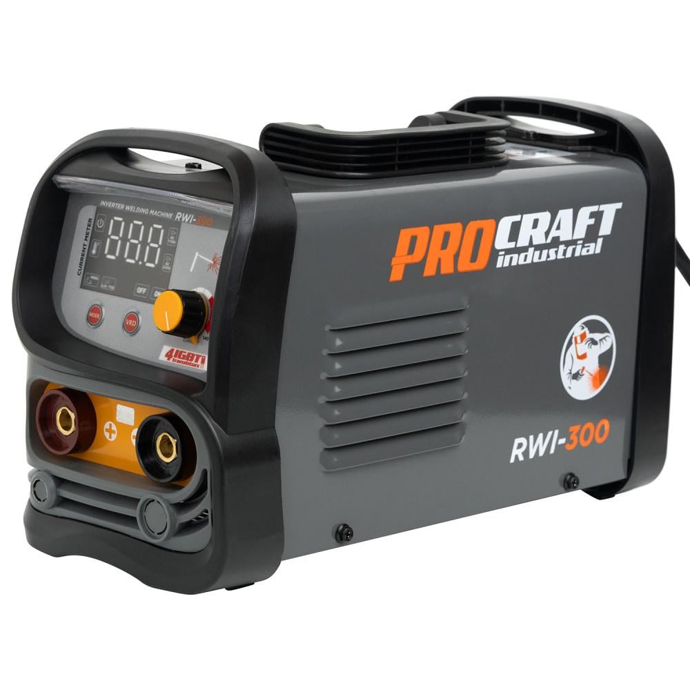 Аппарат сварочный инверторный Procraft Industrial RWI300 2026 MMA/TIG 140А электрод до 4 мм VRD