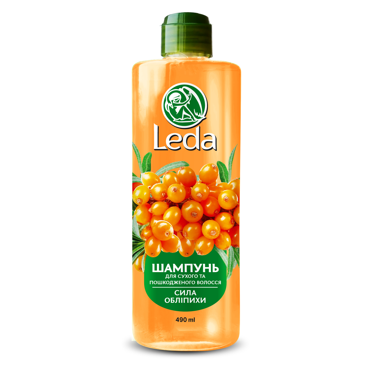 Шампунь Леда облепиховая сила для сухих и поврежденных волос 490 мл