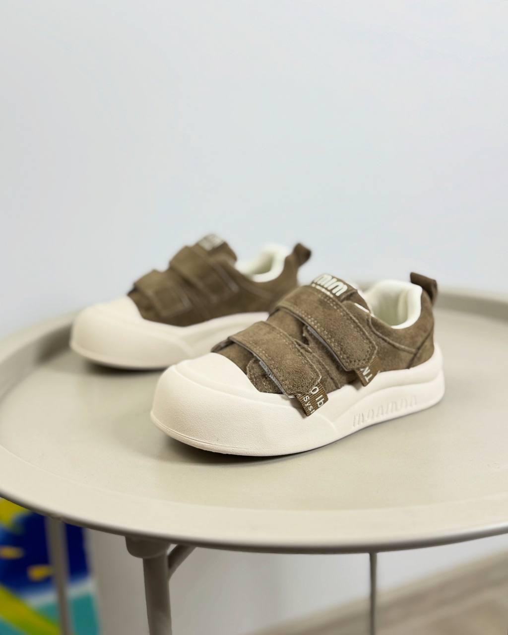 Кроссовки детские р. 31 Бежевый (1494) - фото 4 Кроссовки детские р. 31 Бежевый (1494) - фото 4