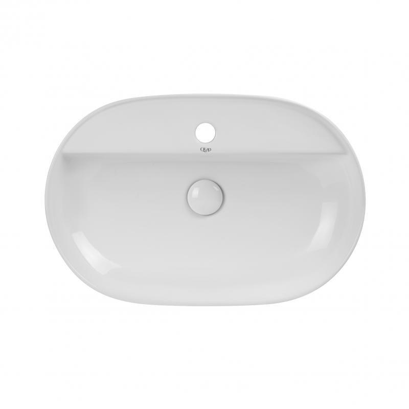 Раковина Q-tap Scorpio с донным клапаном White QT14112203W