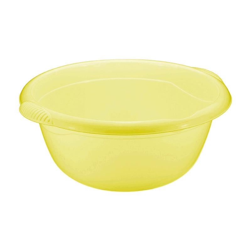 Миска хозяйственная Idea Home 2505-IH 6,5 л 35х33х14 см Желтый (121543) - фото 1