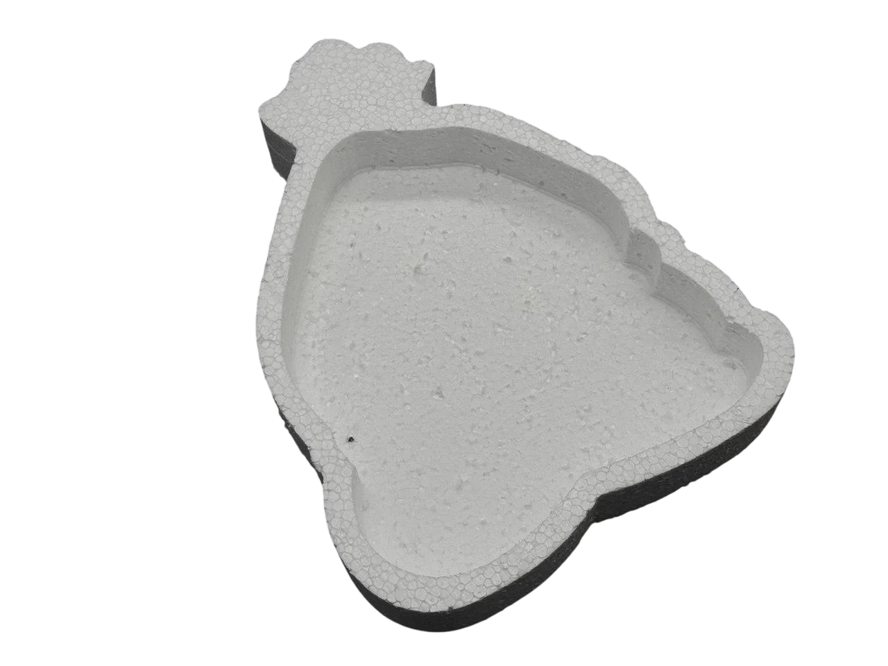 Пенобокс для декорирования пенопластовая заготовка для рукоделия 30х23,5 см Белый (PNB-076)