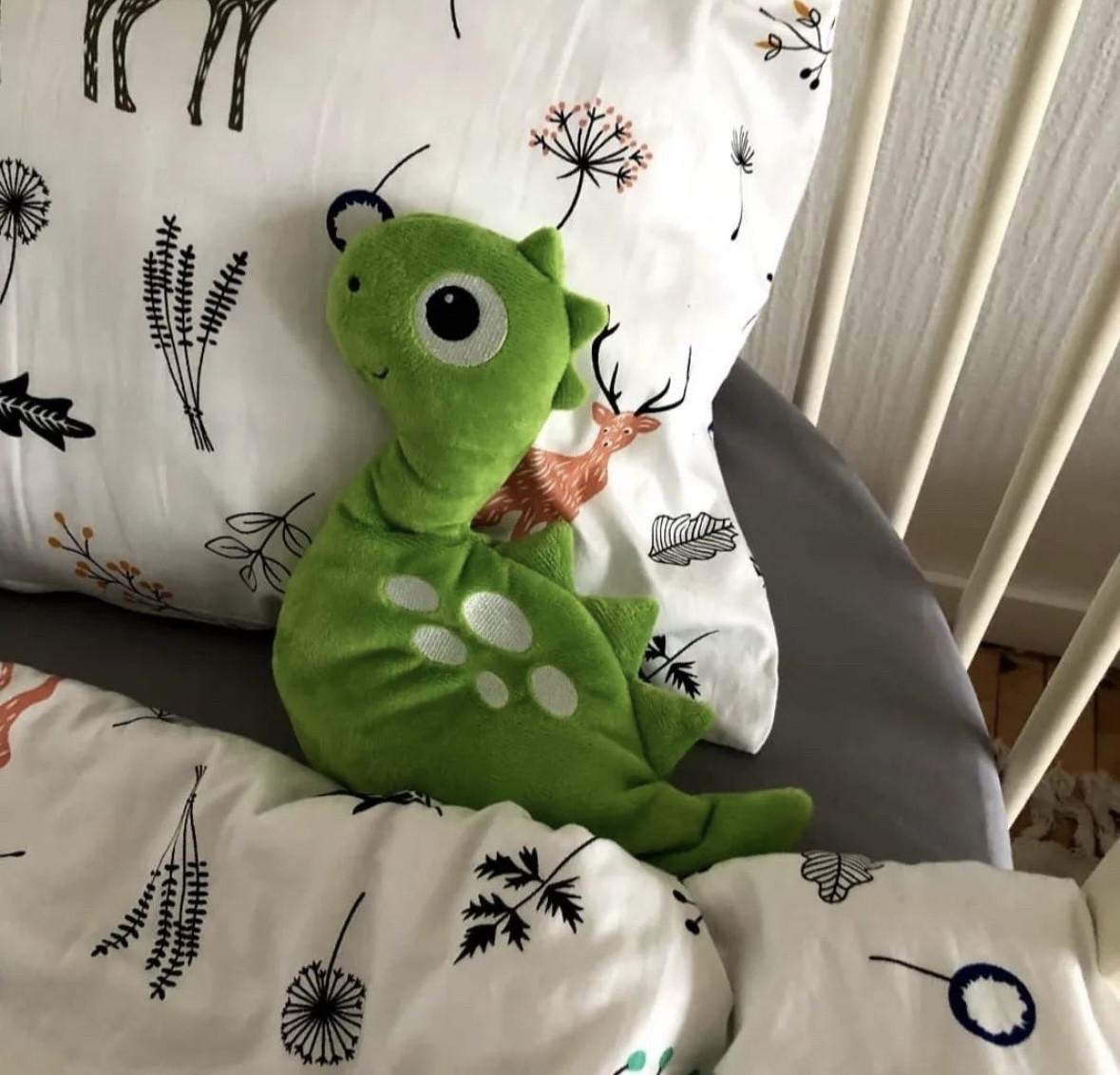 Игрушка-грелка Динозаврик для младенцев (1643490857) - фото 4 Игрушка-грелка Динозаврик для младенцев (1643490857) - фото 4