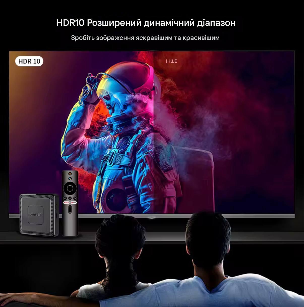 Смарт-приставка Q7 8/128 Гб Android 14 TV Box налаштована - фото 7 Смарт-приставка Q7 8/128 Гб Android 14 TV Box налаштована - фото 7