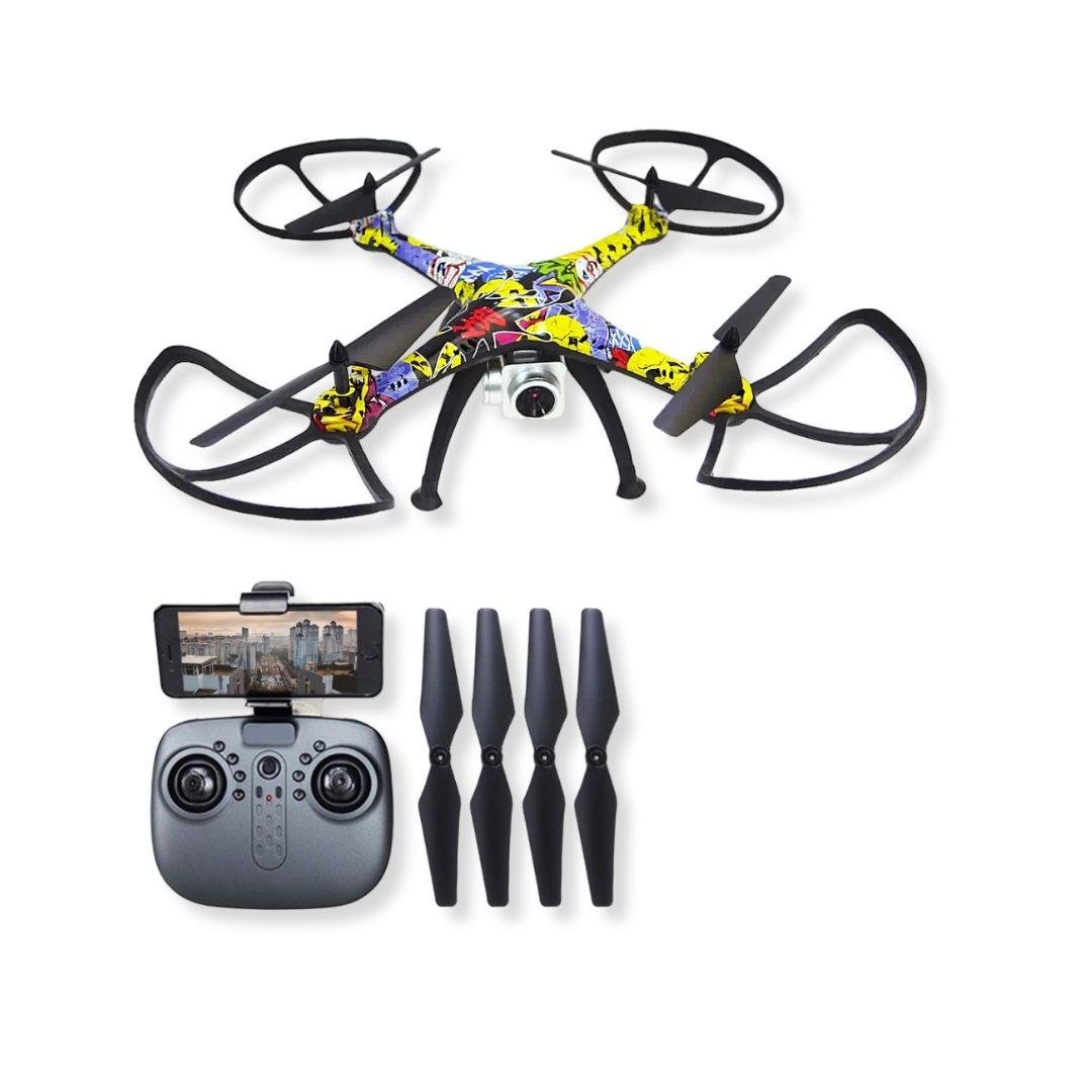 Квадрокоптер PIONEER CD622/623W Wi-Fi c камерой стабилизационная система Черный (MER-14200_1032) - фото 2 Квадрокоптер PIONEER CD622/623W Wi-Fi c камерой стабилизационная система Черный (MER-14200_1032) - фото 2