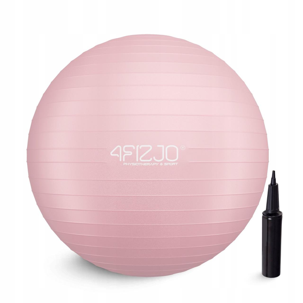 М'яч для фітнесу 4fizjo Anti-Burst 85 см Pink (P-5907739317421)