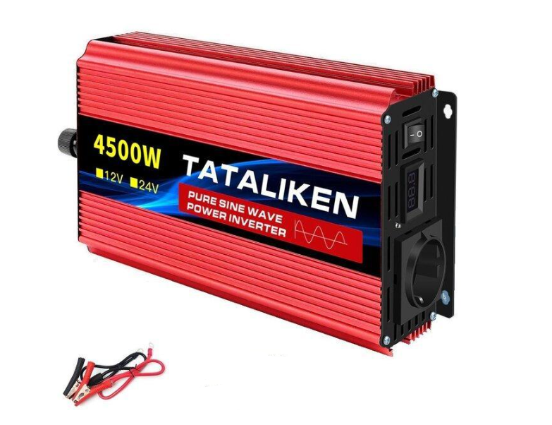 Инвертор преобразователь напряжения Tataliken чистый синус DC/AC 4500 W 12-220 V - фото 1