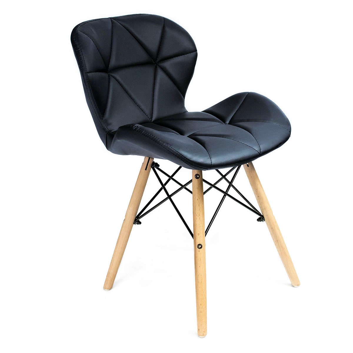 Крісло JUMI Scandinavian Design Black (23096)