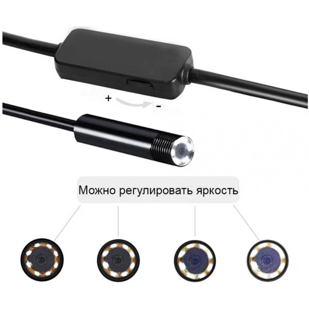 Камера USB Wi-Fi 8 мм 10 м Black (019394) - фото 5