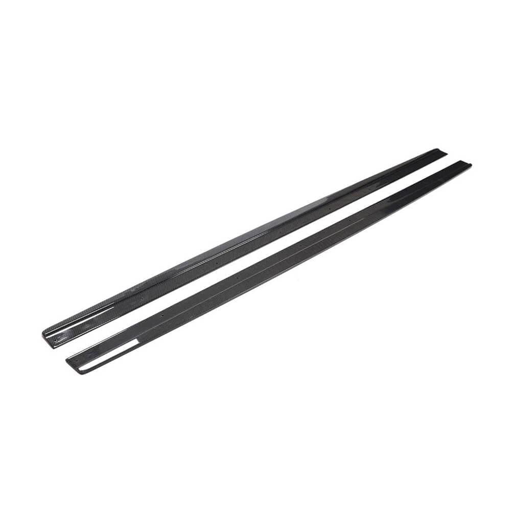 Пороги бокові для RS6 Avant 2013-2016 DDCarbon для Audi A6 C7 2011-2017 рр. натуральний карбон (132959)