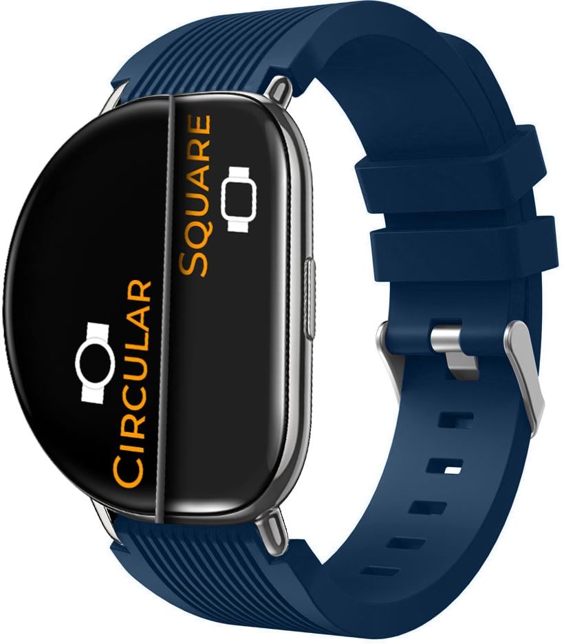 Ремешок Line для ZEPP E Square/Circular Dark Blue (26342-5D)
