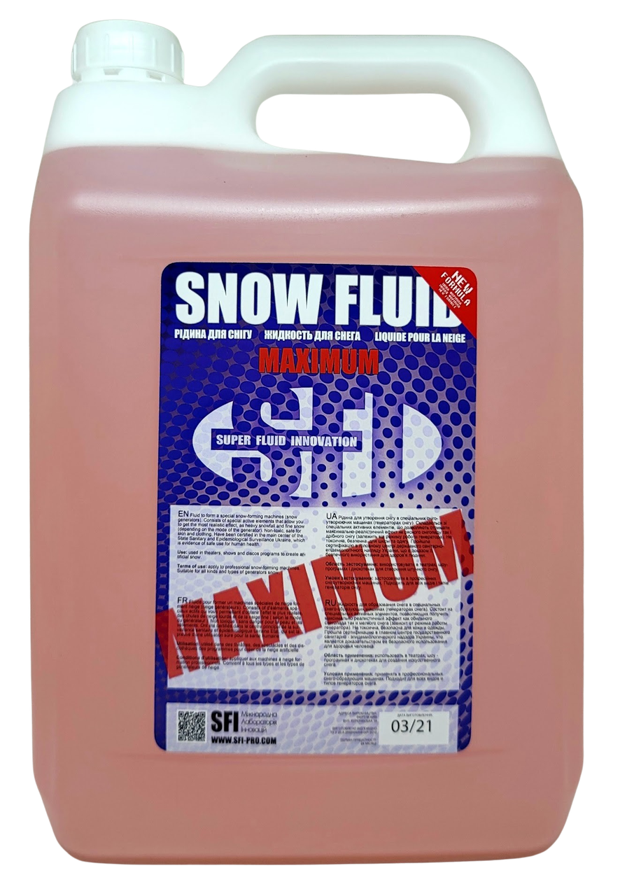 Жидкость для снега SFI Snow Maximum 5 л (3014308768)