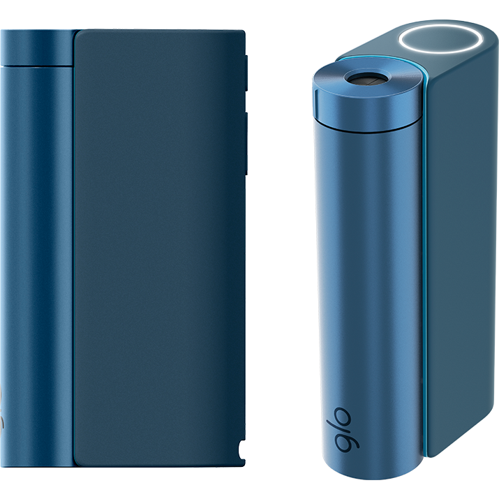 Система нагрівання тютюну Glo Hyper X2 Blue/Bluemetal (6G510) - фото 3