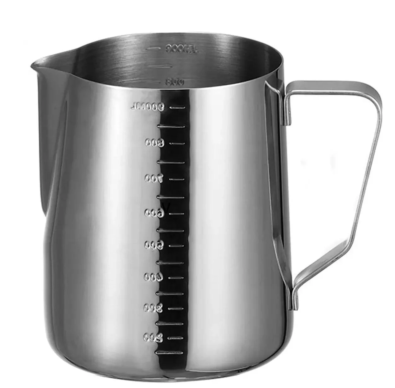 Питчер для молока PTG с мерной шкалой из нержавеющей стали 1000 мл (AC900)