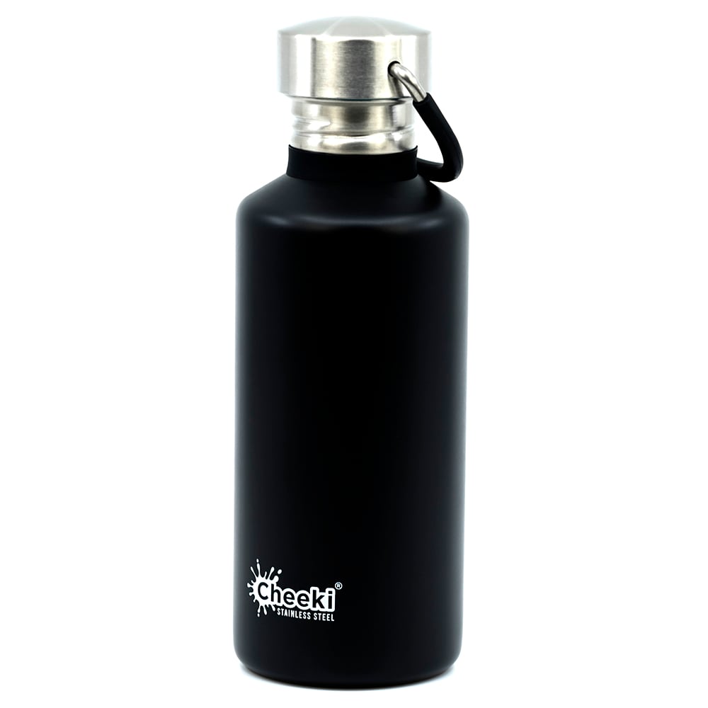 Бутылка для воды Cheeki Classic Single Wall 500 мл Matte Black (CB500MB1)