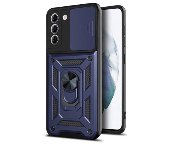 Чехол-накладка Ricco Camera Sliding для Samsung Galaxy S21 Синий Чехол-накладка Ricco Camera Sliding для Samsung Galaxy S21 Синий