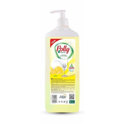 Средство для мытья посуды Polly Лимон 1 л (PO51660) Средство для мытья посуды Polly Лимон 1 л (PO51660)