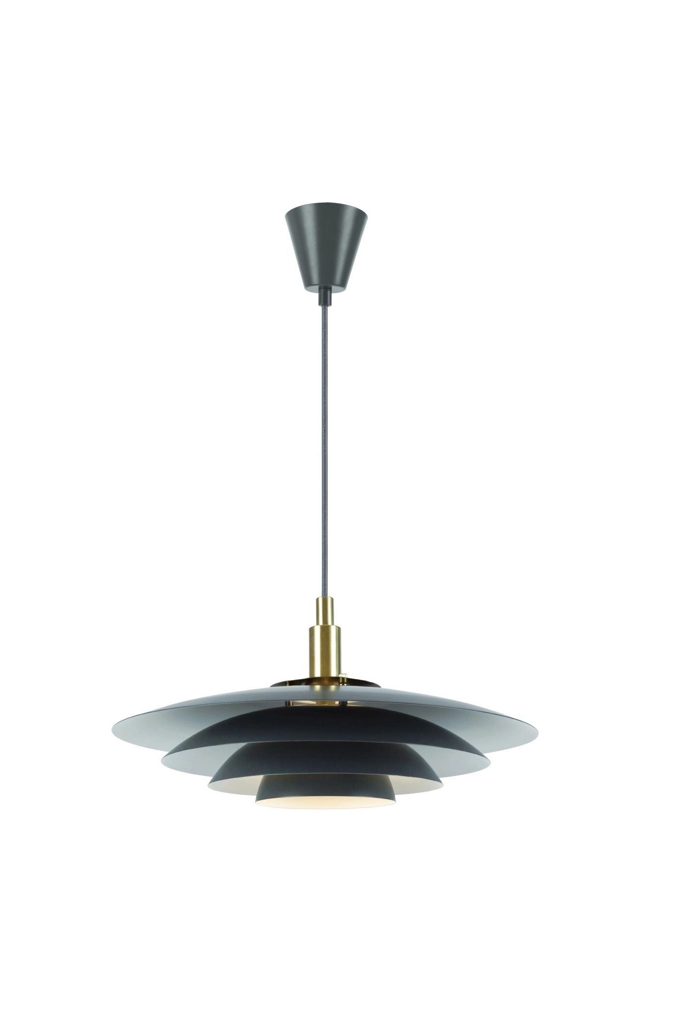 Подвесной светильник Nordlux 39489910 Bretagne 38 Pendant Gray (14195162)