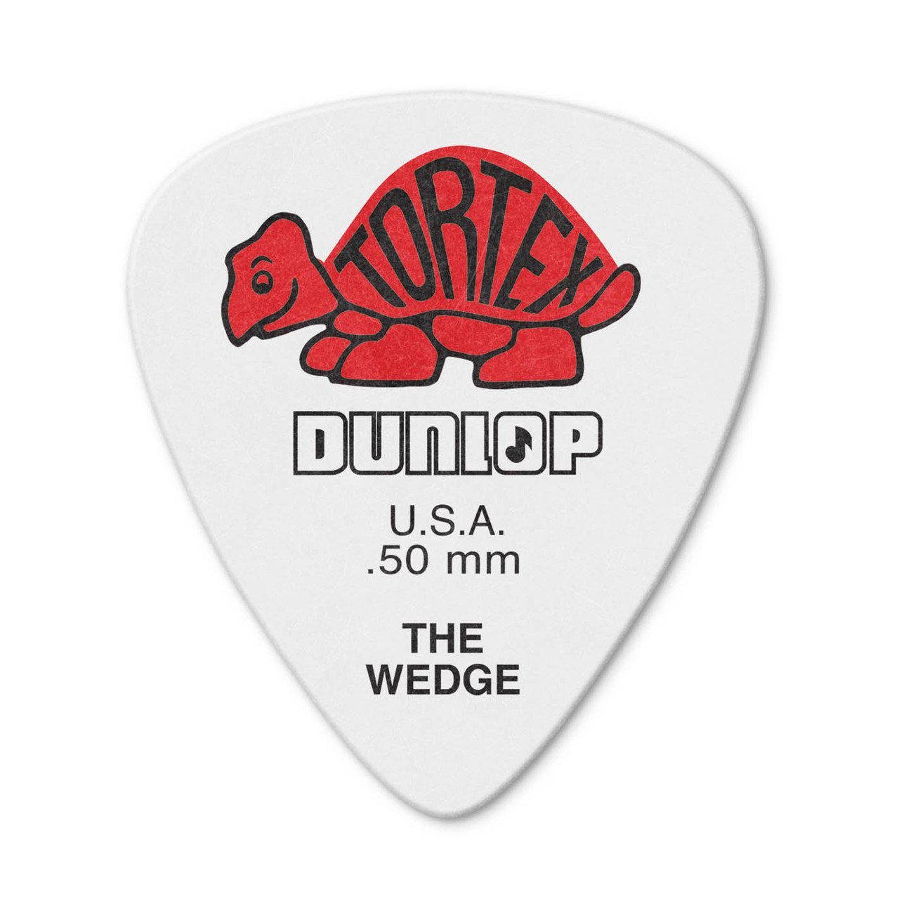 Медиатор Dunlop 424P.50 Tortex Wedge .50 мм 12 шт. (116389)