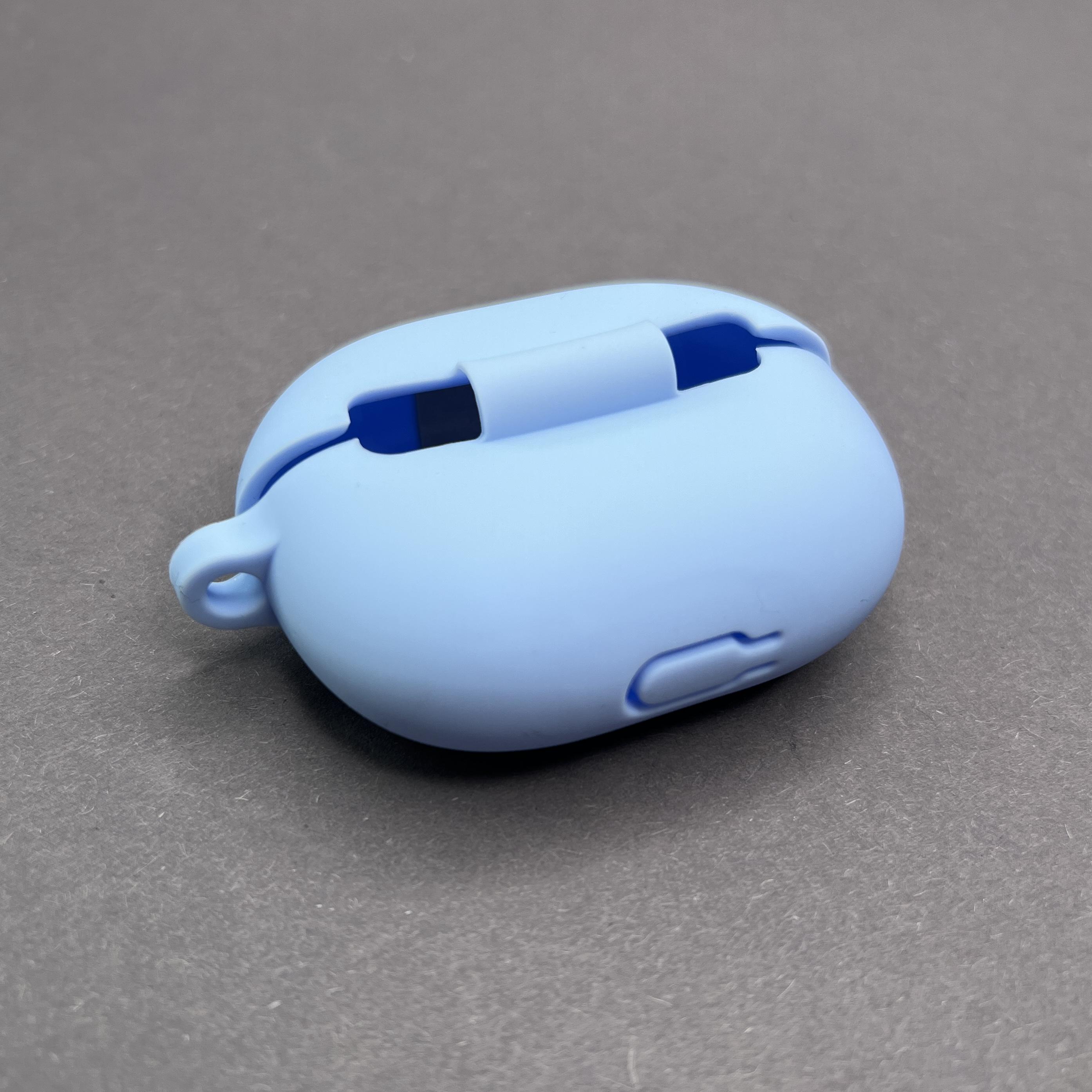 Чехол для наушников Xiaomi Redmi buds 3 lite с карабином толстый противоударный - фото 3