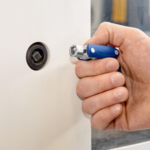 Ключ для електрошаф DoubleJoint Knipex (00 11 06 V03) - фото 12