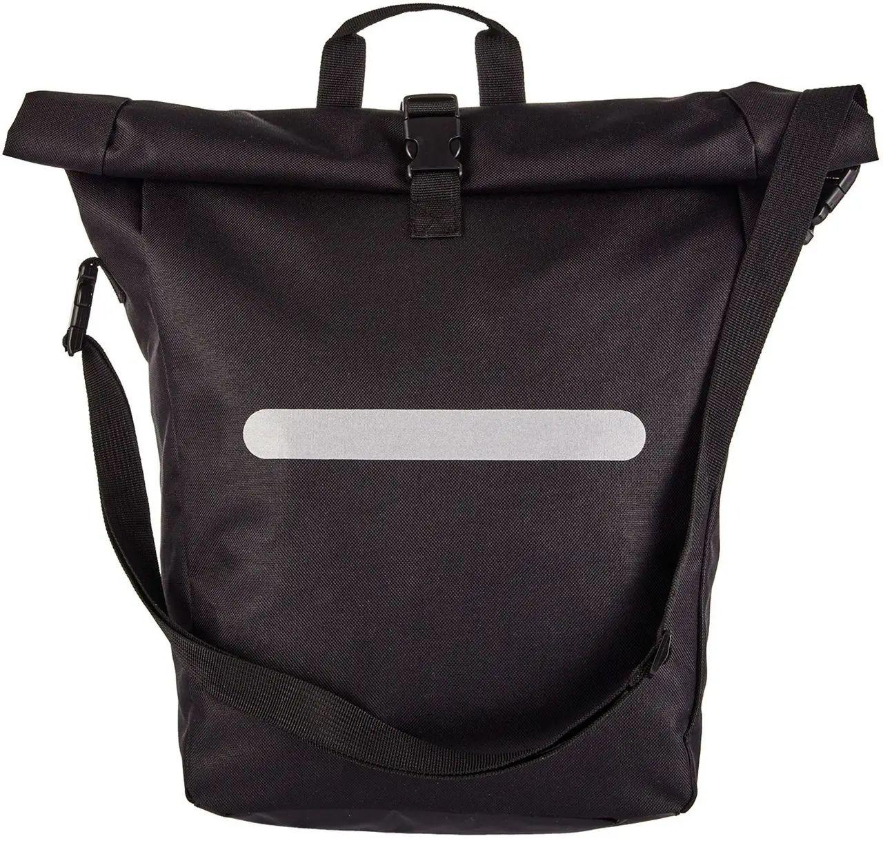 Велосумка багажна Bikemate з дощовиком 22 л Чорний (4061461192921)