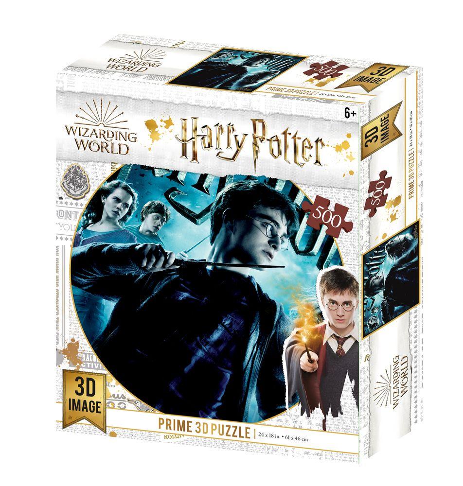 Пазл 32556 Prime 3D Harry Potter Гермиона и Рон 500 элементов в коробке (6903317395880)