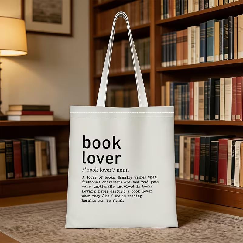 Сумка-шопер хлопковая Book Lover Белый (BG-SH-001027)
