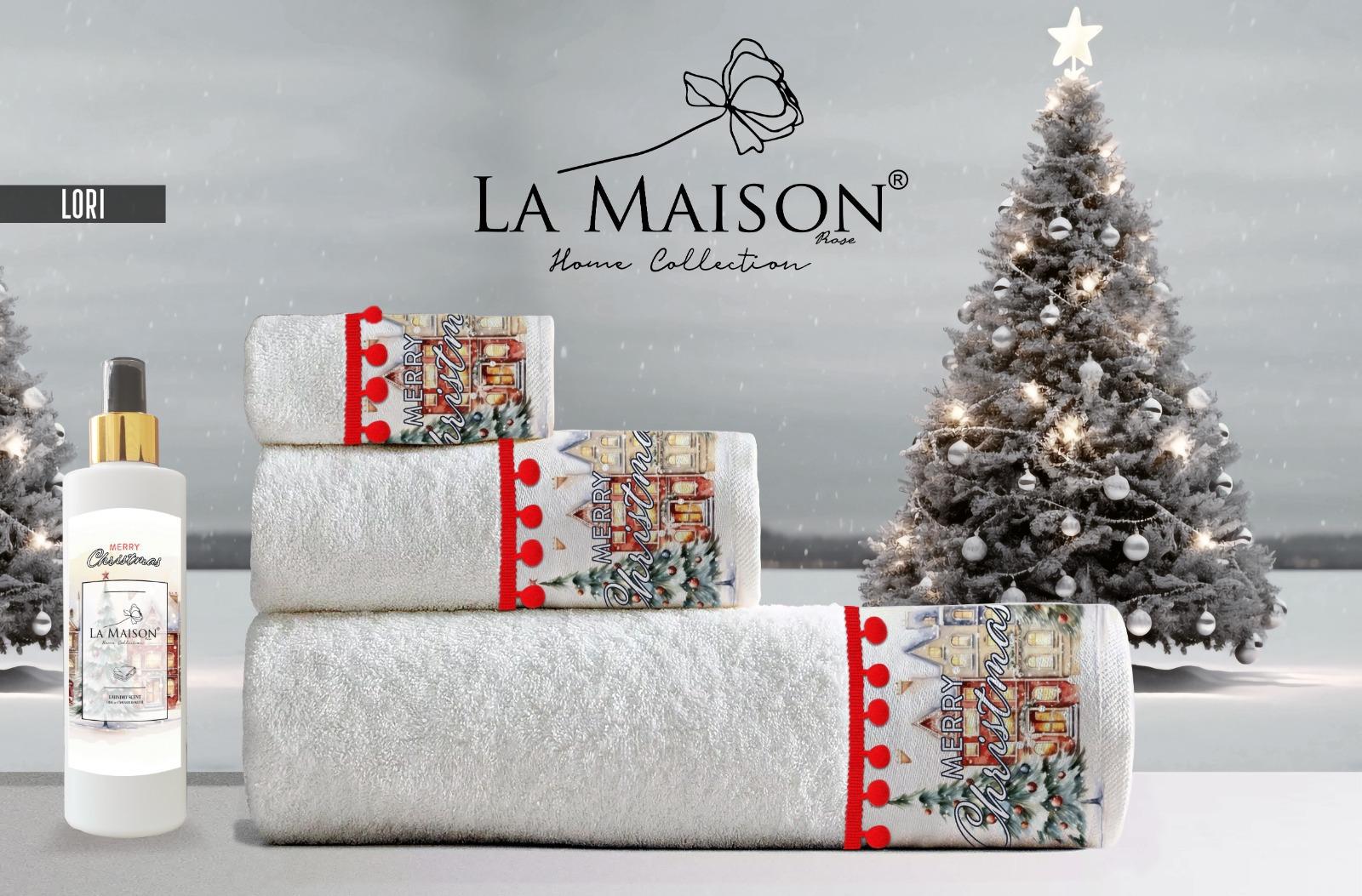 Подарунковий набір рушників La Maison d'Armorine 3 шт. з ароматом Lori 30481 (29658340) - фото 3 Подарунковий набір рушників La Maison d'Armorine 3 шт. з ароматом Lori 30481 (29658340) - фото 3