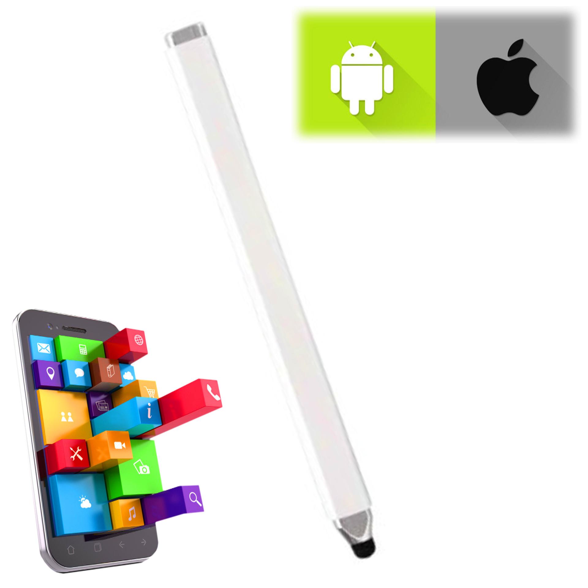 Стилус для сенсорного экрана ST11 Android/Iphone/Ipad Белый (ST-11W) - фото 2 Стилус для сенсорного экрана ST11 Android/Iphone/Ipad Белый (ST-11W) - фото 2