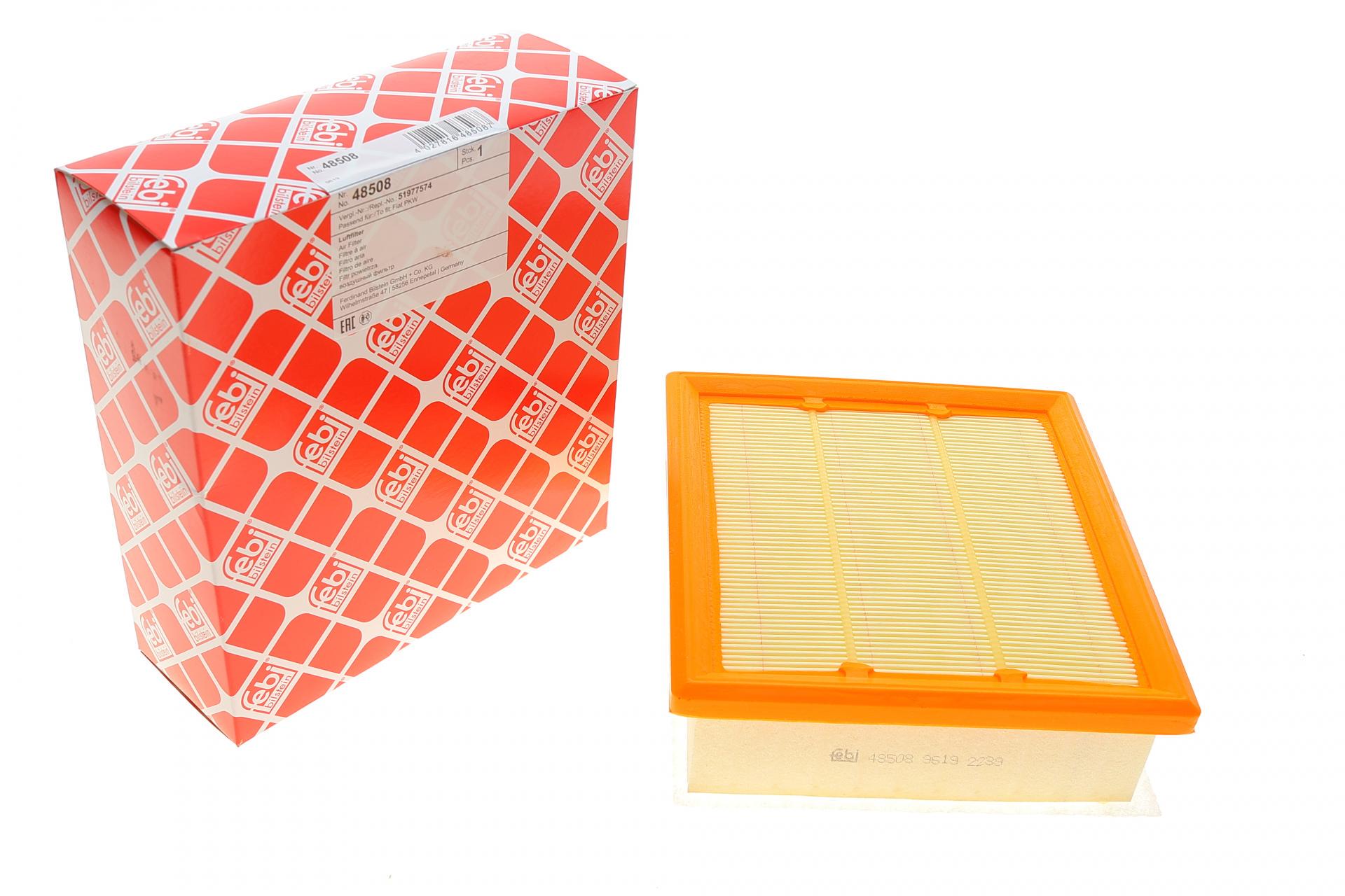 Фільтр повітряний FEBI BILSTEIN для Fiat (500X/Jeep Compass/Renegade 1,3D-2,0D 14- (48508)