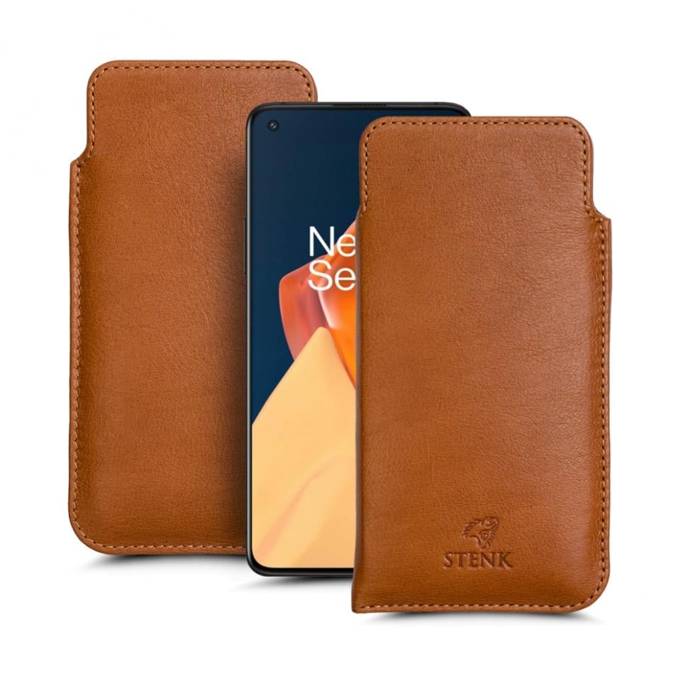 Футляр Stenk Elegance для OnePlus 9R Camel (69664)