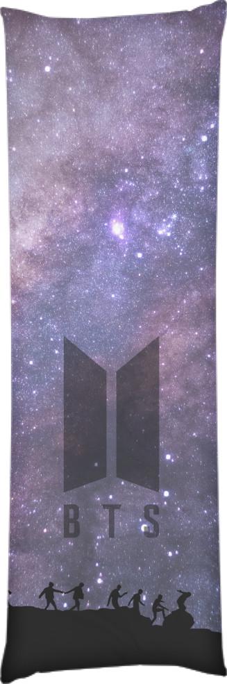 Подушка дакимакура BTS Space 60x180 см (14106137)