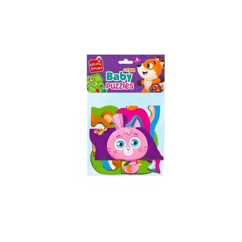 Пазлы макси с игрой ladi Toys VT1722-22 Малыш Сможет Лесные звери V (3074092315) Пазлы макси с игрой ladi Toys VT1722-22 Малыш Сможет Лесные звери V (3074092315)
