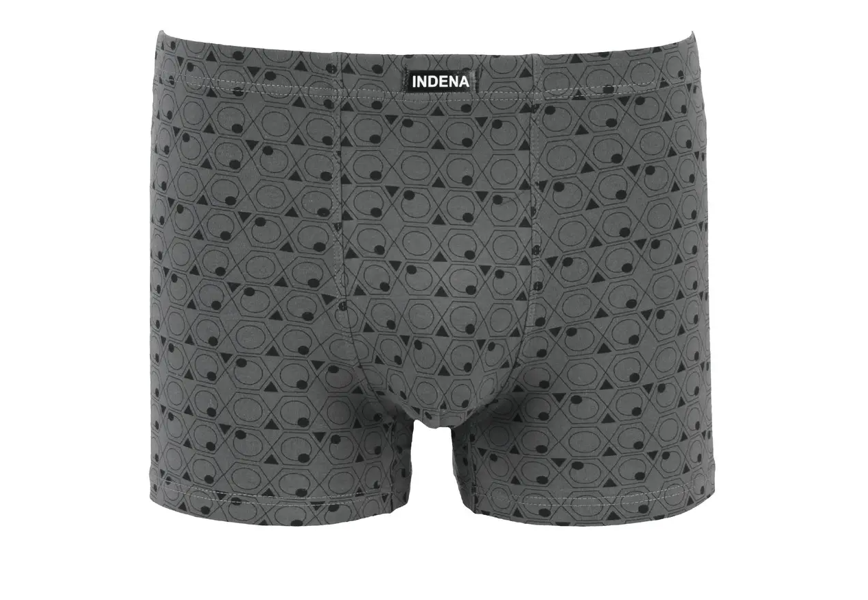 Мужские боксеры стрейчевые Indena 4XL р. 52-54 2 шт. Серый (81024)