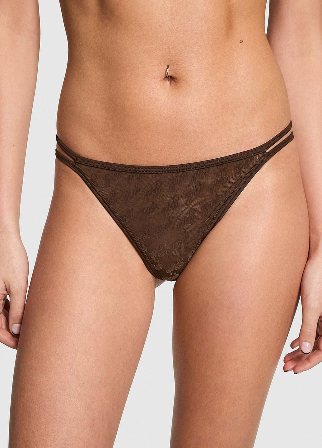 Трусики Victoria's Secret L Кофейный (3560000416549QJPM)