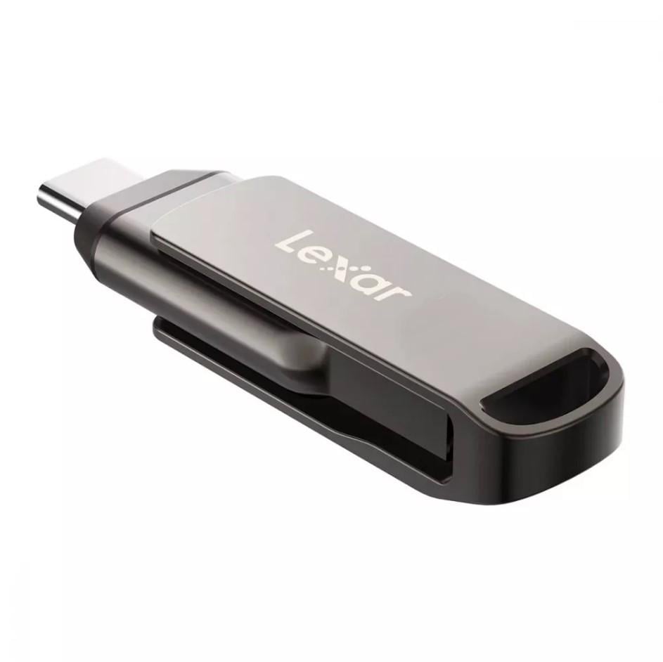 Флеш-пам'ять Lexar JumpDrive D400 OTG USB 3.1 to Type-C 64 GB (000003654) - фото 3