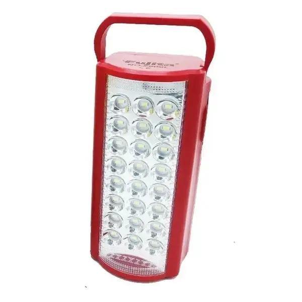 Ліхтар переносний Almina 2606L акумуляторний з функцією Power bank 24 LED Червоний (19084595) - фото 3