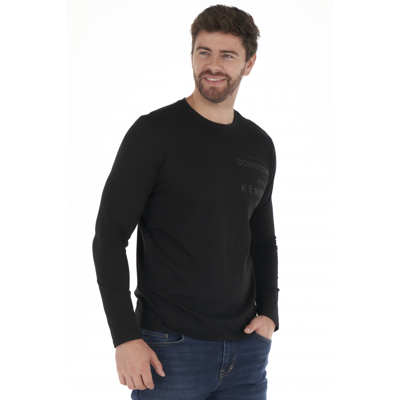 Реглан чоловічий Kvl 10105856 XL Чорний - фото 4 Реглан чоловічий Kvl 10105856 XL Чорний - фото 4