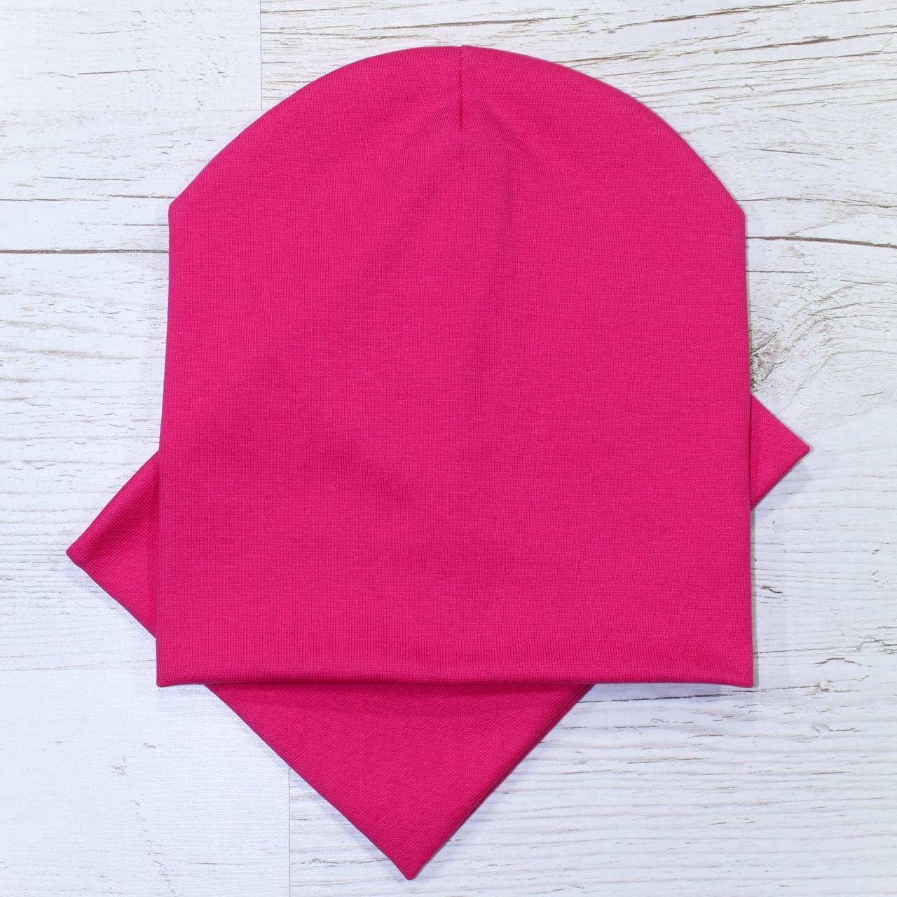 Детская шапка с хомутом Кahta р. 48-52 Розовый (OC-390)