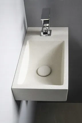 Умивальник Sapho Crest R Z Korkiem 40х22 см Бежевий/Граніт (AR413) - фото 7 Умивальник Sapho Crest R Z Korkiem 40х22 см Бежевий/Граніт (AR413) - фото 7