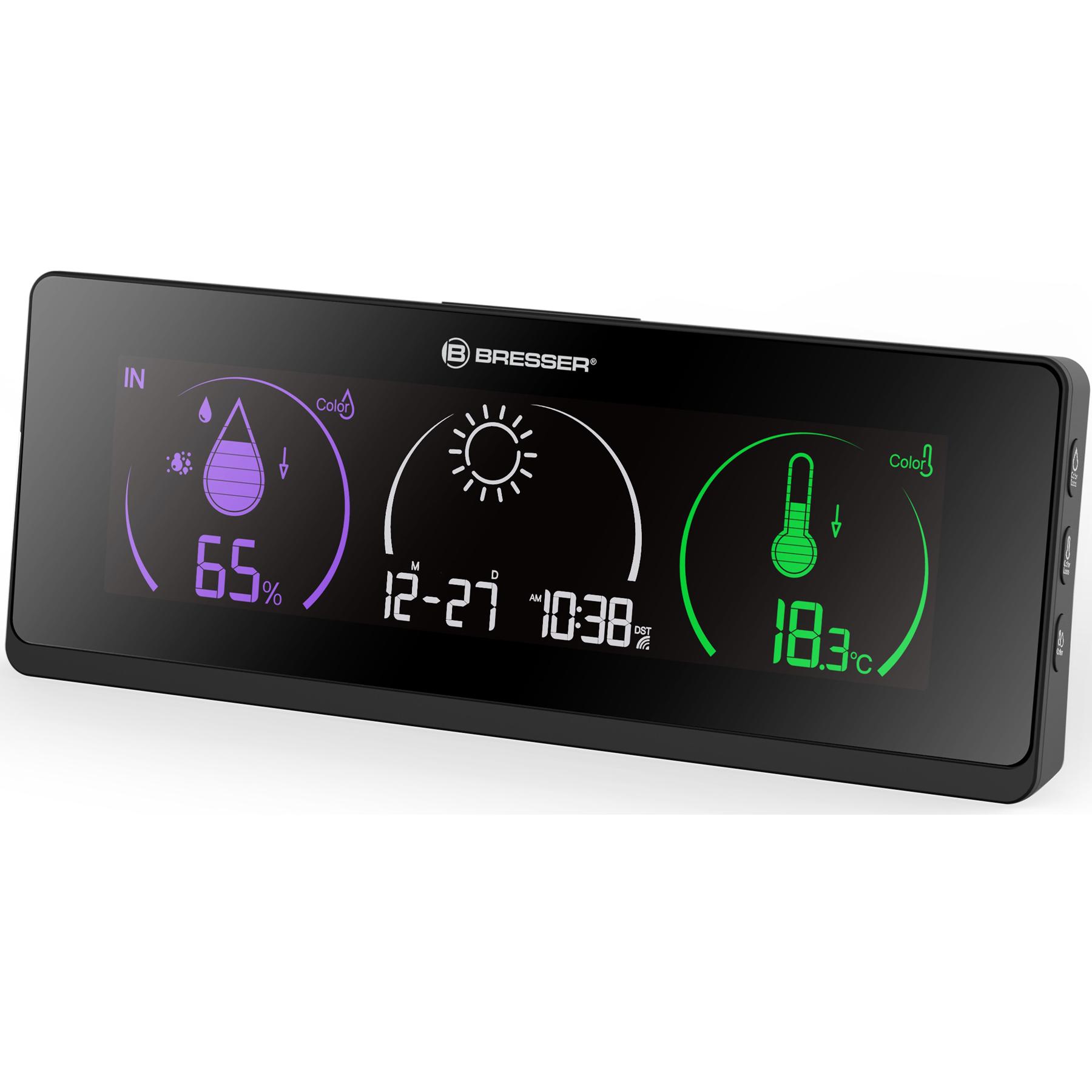 Метеостанция Bresser Colour Temeo Life Black (7008001CM3000) - фото 6 Метеостанция Bresser Colour Temeo Life Black (7008001CM3000) - фото 6